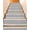 White, variant on Stair Treads for Wooden Steps,Black Boho Geometric Peel and Stick Stair Treads with Reusable Adhesive,Vintage Southwestern Stripes Non Slip Indoor Stairs Runner Rugs Mats for Elders Dogs 8"x30" 7PCS