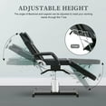 thumbnail image 3 of BarberPub Hydraulic Reclining Massage Bed, Beauty Facial Chair with 330 lbs Capacity, 3 of 8