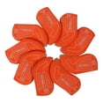 thumbnail image 4 of 9x Fundas para cabezas de hierro de golf Strade Fareast Limited Naranja, 4 of 8