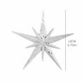 thumbnail image 3 of BNNG Bethlehem Star Ornament for Christmas Tree 4.7 inch Plastic Star of Bethleham Ornament Hanging Gift Decor for Xmas Tree Home Wedding Party Decoration Supplies Gifts, 3 of 8