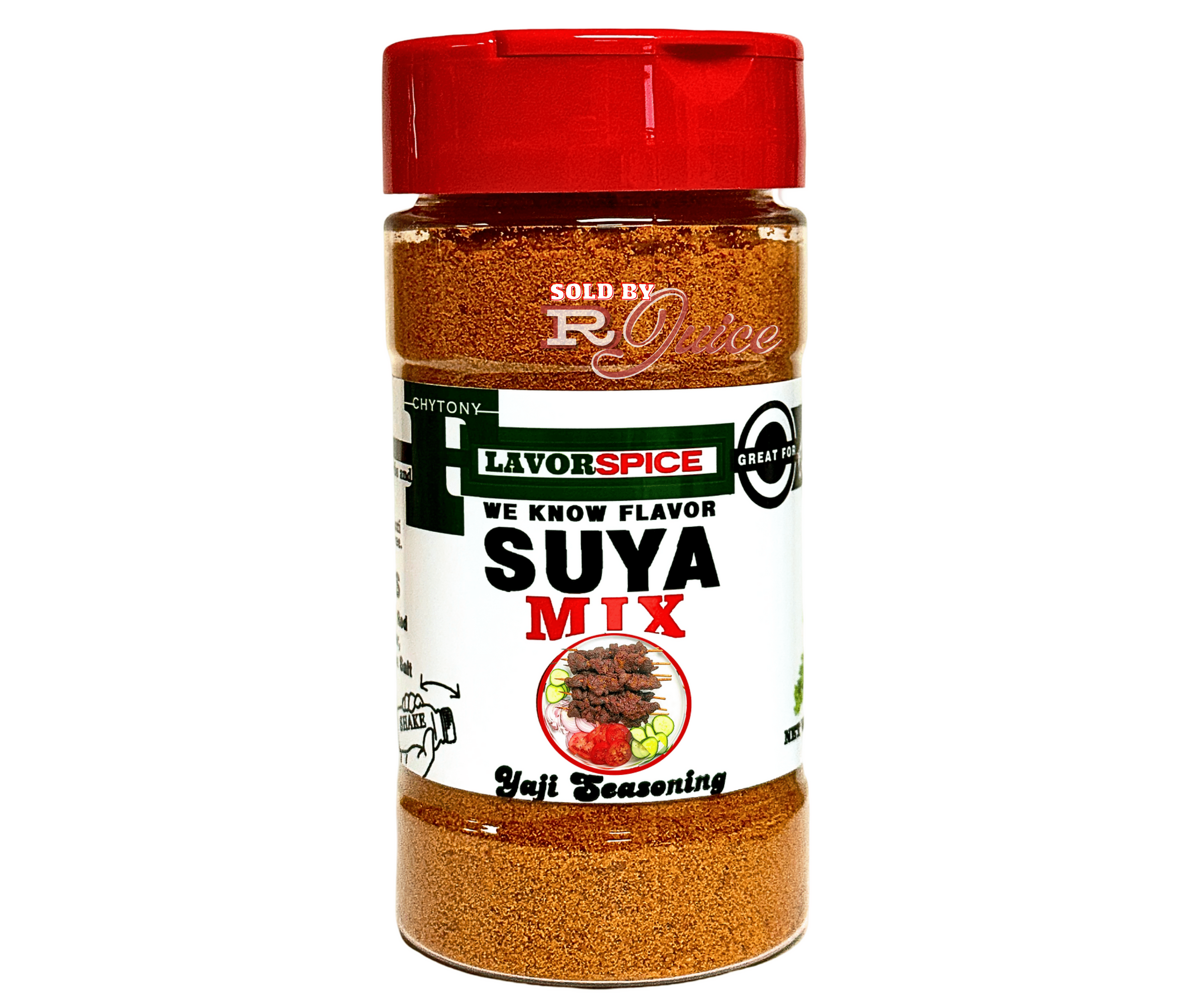 Naija Suya Mix - 100% Herbs/Spices, No Sugar/MSG/Gluten, Keto