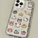 thumbnail image 3 of Funda de teléfono transparente con dibujos animados de Hello Kitty, carcasa de silicona a prueba de golpes para iPhone 15, 14, 13, 12, 11 Pro Max, XR, XS, X, 8, 7, 6, 6S Plus, SE 2020, 3 of 5