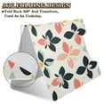 thumbnail image 2 of FORMRS A4 Clipboard Folder with Pen Holder Horizontal Foldable School Office Binder, Black Retro Flower, 2 of 9