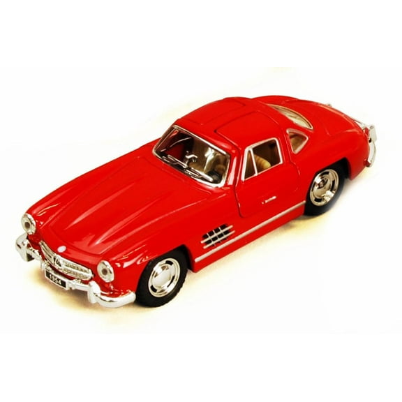 1954 Mercedes-Benz 300SL, Red - Kinsmart 5346D - 1/36 scale Diecast Model Toy Car (Brand New, but NOT IN BOX)