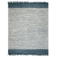 thumbnail image 2 of SAFAVIEH Vintage Leather Aaron Stripe Fringed Area Rug, Dark Grey/Multi, 8' x 10', 2 of 9