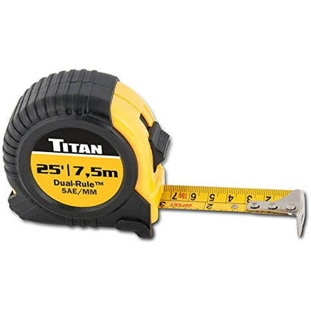 

Titan 10907 25 Foot Dual-Rule Tape Measure