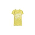 thumbnail image 1 of Playera gráfica Aeropostale New York Script para mujer Amarillo Pequeño, 1 of 1