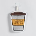 thumbnail image 4 of Hohaski Coffee Hand Towel Thick Fleece Embroidered Towel Cute Hand Towel Kitchen Children's Small Towel Holiday Gift Suitable for Kitchen and Bathroom, 4 of 6