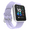 Lilac, variant on Air 4 Smartwatch: Silver Case With Lilac Silicone Strap 41mm