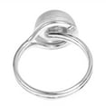 thumbnail image 5 of Shiny Glamour Dome Ball Sterling Silver Ring-10, 5 of 7
