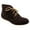 Dark Brown Suede, variant on Softwalk Women's Nicky Flat (6 2A(N) US, Dark Brown Suede)