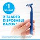 thumbnail image 5 of Maquinillas de Afeitar Desechables Gillette Sensor2 para Hombre Color Azul 12 Unidades, 5 of 6