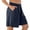 Dark Blue, variant on Only Moment Ladies Athletic Workout Shorts Cotton and linen 2026 Summer Casual Lounge Sleep Plaid Shorts Y2K Beach Bottoms Brick Red,2XL