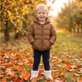 thumbnail image 7 of Abcomgle Toddler Winter Coats for Girls 3t Lightweight Puffer Padded Infant Winter Coat Cute Bear Ears Hooded Infant Puffer Coat Winter Warm Puffer Jacket Boys, 7 of 7
