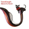 thumbnail image 2 of Wadada Halloween Hair Clips for Girls Hair Extensions for Kids Cute Colored Ghost Pumpkin Bat Clip in Ponytail Hair Extensions Clips Toddler Girl Hair Accessories Hair Barrettes for Girls, 2 of 4