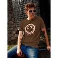 thumbnail image 2 of Grunge Spray Colorful Face T-Shirt Men -Image by Shutterstock, Male Large, 2 of 4