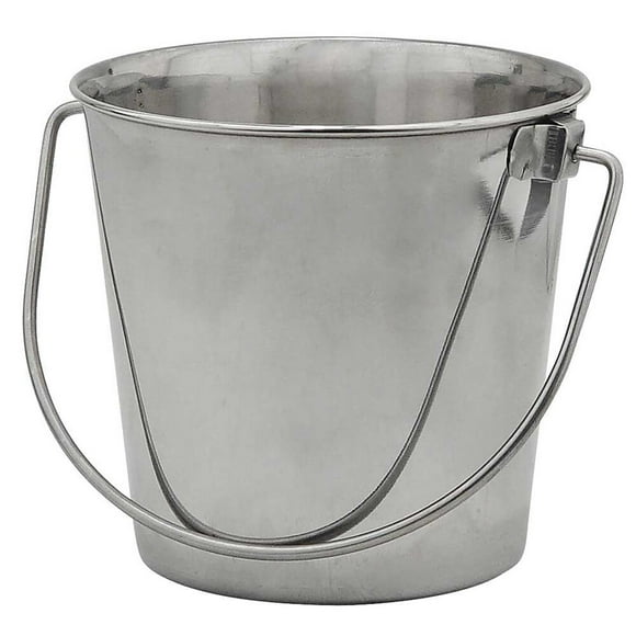 Stainless Steel Water Buckets Dogs