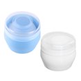 thumbnail image 4 of KALLORY 2pcs Soft Powder Puff Box Lightweight Portable Talcum Powder Containers for Home Storage, 4 of 8