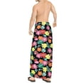 thumbnail image 3 of HAPPY BAY Men's Pareo Standard Party Surf Sarong Beach Wrap One Size Midnight, Tropical Summer Vacation Party, 3 of 4