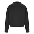thumbnail image 7 of HAiming Men's Half Zip Sweatshirt Solid Long Sleeve Stand Collar Pullover Tops 2025 Loose Casual Blouse with Pockets, 7 of 7