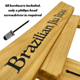 thumbnail image 7 of Brazilian Jiu Jitsu Belt Display | BJJ Belt Rack for 5 Belts Plus Medals Hanger | from White to Black Belt | Martial Arts Belt Holder Case | Gifts for Jiu Jitsu Practitioners | OSS, 7 of 7