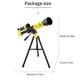 thumbnail image 5 of Niños Telescopio astronómico juguete Enseñanza High Luminiscencia al aire libre Jardín Eye Eyeighting Stargazing Space Telescopes Juguetes Amarillo Speravity FN000800-02B, 5 of 5