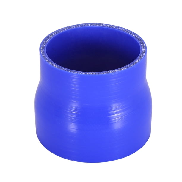 76-89mm 3"-3,5" ID Recto Acoplador Silicona Manguera Azul para Coche Automóvil