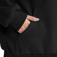 thumbnail image 4 of Nokdvo Women Sweatsuits Sets Long Sleeve Outfit Two piece Lounge Sets Oversized Hoodie Baggy Sweatpants Winter Jogger Tracksuits Black M, 4 of 4
