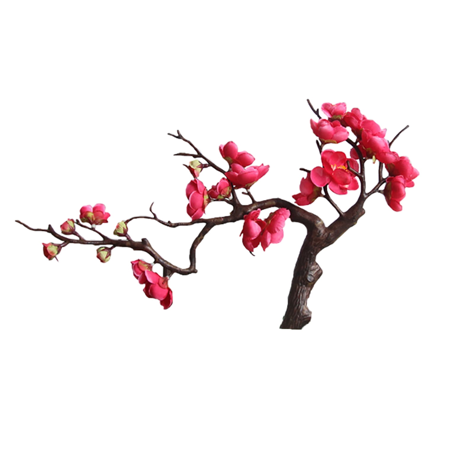 Farfi Artificial Plum Blossom Fake Flower Photo Props Wedding Home