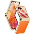 thumbnail image 1 of Funda YQODSZ para Motorola Razr 2024 con protección para bisagras, color naranja, 1 of 7