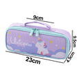 thumbnail image 2 of Cute Pencil Case Pencil Pouch Medium Capacity Portable Multifunction Pen Bag with Compartments for Girls Kids Teen, 2 of 5