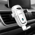 thumbnail image 5 of Xihbxyly Especiales Del Día Cargador Inalámbrico Automático para Coche de 15 W, Base Carga con Sujecón Automático Rápido para Android E Ios, 5 of 5