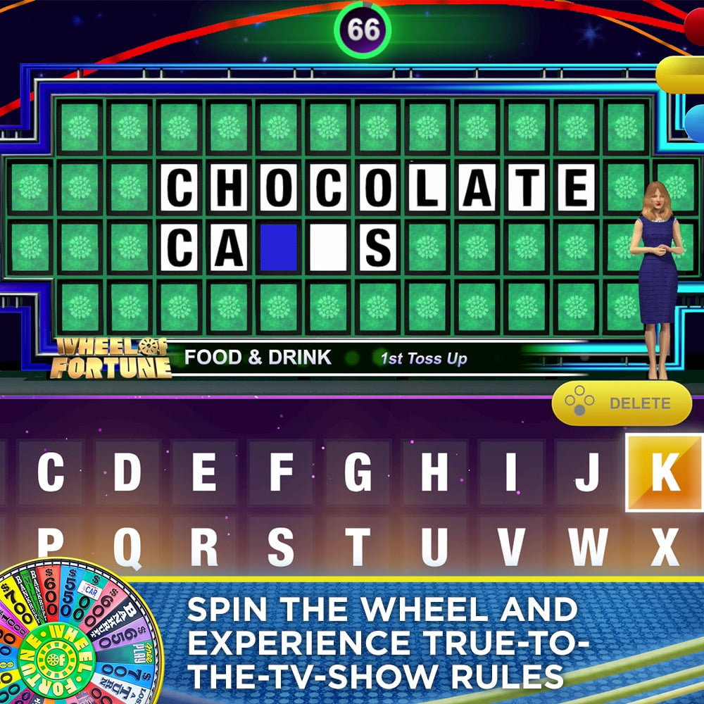 Wheel of fortune on computer Wheel of fortune on computer