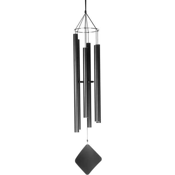 Music of the Spheres - Pentatonic Tenor, Medium-Large Handcrafted Wind  Chime, Precision Tuned, Weather-resistant Unique Outdoor Wind Chimes, 60