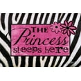 thumbnail image 2 of Rae, Marla 32x23 Black Ornate Wood Framed with Double Matting Museum Art Print Titled - Princess Sleeps Here, 2 of 4
