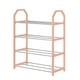 thumbnail image 1 of Zapatero Trapezoidal Sencillo Para Uso Doméstico Puerta De Entrada Residencia Almacenamiento En Residencia Armario Para Zapatos Balcón Estantería De Cuatro Pisos Supergrande Y Ahorra Espacio, 1 of 6