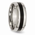 thumbnail image 4 of Titanium Black Enameled 8mm Polished Band Size: 7; for Adults and Teens; for Women and Men, 4 of 6