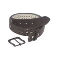 thumbnail image 3 of Women's 1 1/2" (38 mm) Snap on Suede Perforated Studded Leather Belt, 3 of 4