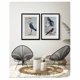 thumbnail image 5 of Cuadro de decorativo de ave pintado 100% a mano colección AnimalArt enmarcado con madera y vidrio, 5 of 5