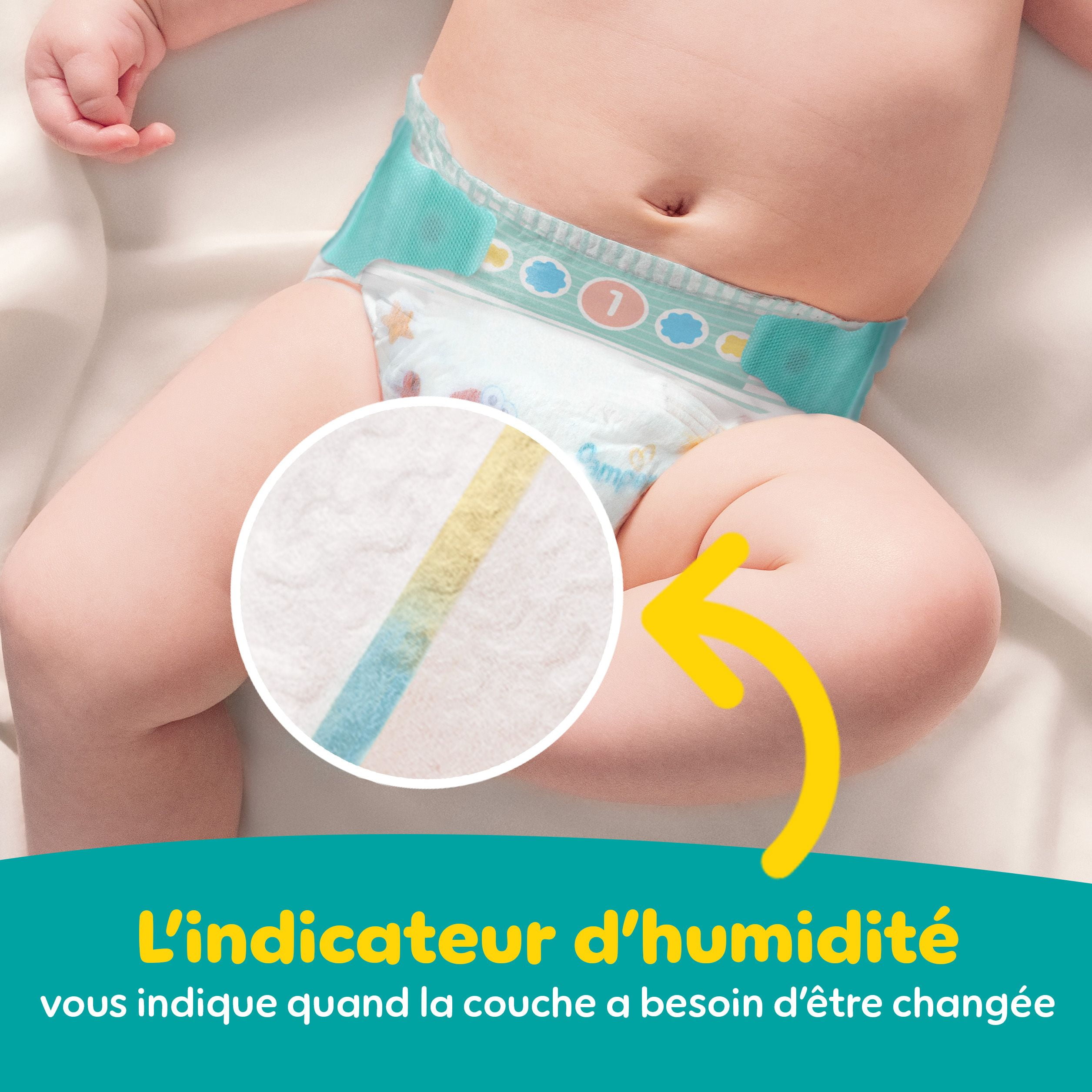 Pampers Baby Dry Ultra Diapers, Mega XL Diapers, Size 6 (23-44 lbs), 72 CT, Absorbent Disposable Diapers