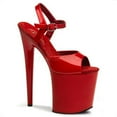 thumbnail image 2 of FLAMINGO-809, 8" Heel Ankle Strap Platform Sandal, 2 of 4
