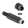 thumbnail image 4 of Pack of 2 S Video DIN Mini Male Socket 8 Pin Signal Transmission, 4 of 4