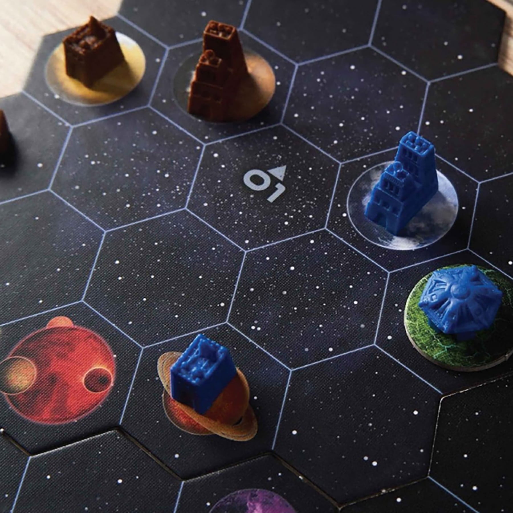 Capstone Games: Gaia Project - Strategy Board Game, 1-4 Players, Ages 14+, 120 Min
