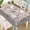 no224, variant on Vintage Floral Rectangle Tablecloth 60 x 84 Inches, Retro Pink Flower Botanical Decorative Dining Table Cloth, Spring Summer Dinner Tablecover Picnic Party Decoration