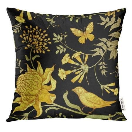 Arhome Exotic Flowers Birds And Butterflies Floral In Vintage