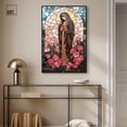 thumbnail image 2 of Glass Rosarium Guardian Canvas Religious Art Print by Art Remedy, Black Frame, 24 x 36, 2 of 7
