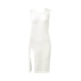 thumbnail image 1 of Vestido Ocean Pacific para Mujer, Crochet, con Abertura en Costado Beige Talla G, 1 of 4