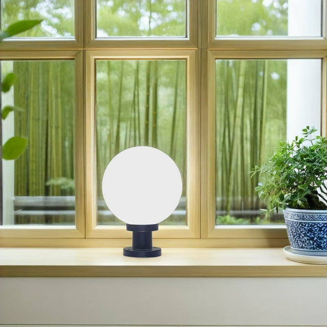 BESTYASH 1Pcs Globe Lampshade for Decking Post Lights with Light Diffusion and Waterproof Features