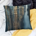 thumbnail image 2 of SHANXI  Abstract Art Pillow Covers Grey Gold Blue Grey Throw Pillow Covers, Geometry Stripe Cushion Covers Golden Metallic Sequins Tie Dye Luxurious Modern Cushion Cases 22x22in, 2 of 5