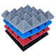thumbnail image 5 of 24Pcs 25X25X5Cm Studio Acoustic Soundproof Foam Pyramid Noise Insulation Sound Absorption Treatment, 5 of 5